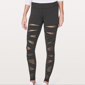 Lululemon Wunder Under Pant Tech Mesh